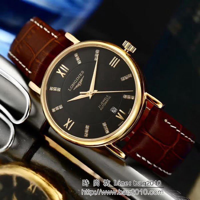 LONGINES浪琴 高級定制 全自動機械 男士腕表 WSS0234